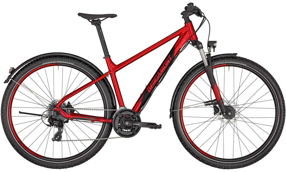 Фотографія Велосипед 27,5" BERGAMONT REVOX 3 EQ (2020) 2020 Red 